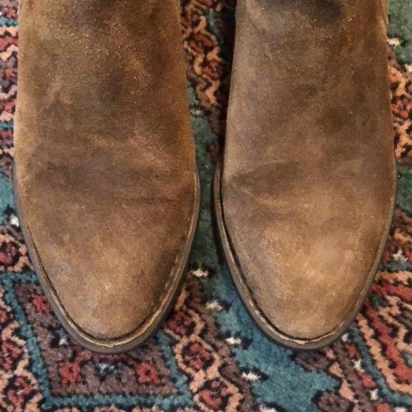 Born Suede Leather Low Booties - Picture 4 of 12